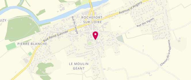 Plan de Accueil de loisirs - AFR Rochefort sur Loire, Rue des Hautes Écoles, 49190 Rochefort-sur-Loire