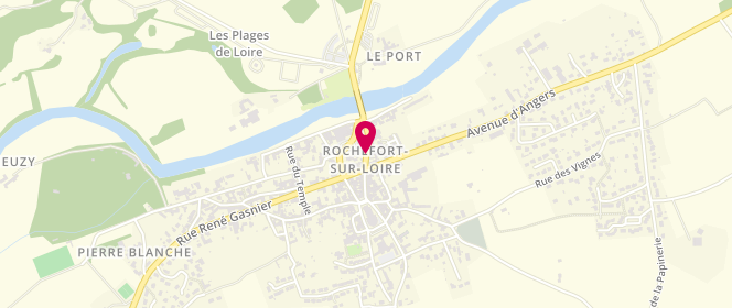 Plan de Accueil de loisirs municipal le Galaxia, Rochefort sur Loire, 15 Rue Grand'rue, 49190 Rochefort-sur-Loire