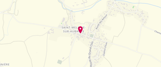 Plan de Accueil de loisirs Afr saint Melaine Sur Aubance, Rue Armand Brousse, 49610 Saint-Melaine-sur-Aubance
