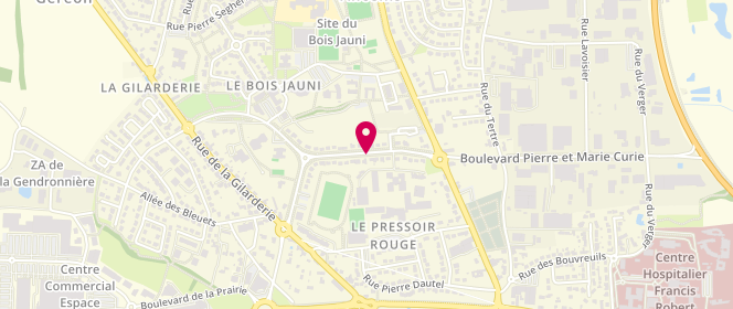 Plan de Accueil de loisirs Croq'Loisirs, Boulevard Mme de Sévigné, 44150 Ancenis-Saint-Géréon