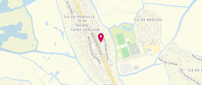 Plan de Espace-jeunes de Saint-Joachim, 64 Rue Joliot Curie, 44720 Saint-Joachim
