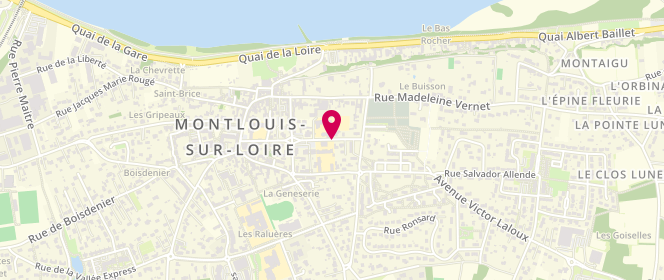 Plan de Accueil de loisirs Maternel Desnos (périscolaire), Rue de la République, 37270 Montlouis-sur-Loire