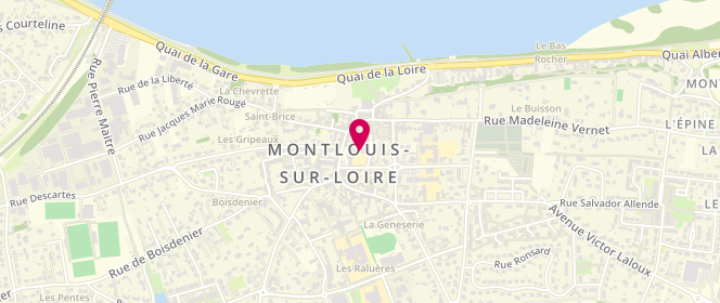 Plan de Accueil de loisirs Primaire Gerbault, 1 Rue de la République, 37270 Montlouis-sur-Loire