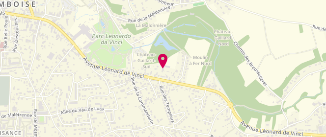 Plan de Accueil de loisirs Paul Louis Courrier, 83 Avenue Léonard de Vinci, 37400 Amboise
