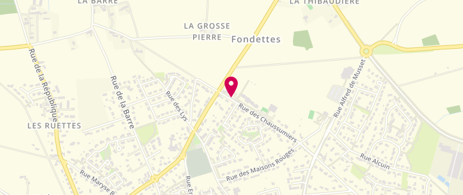 Plan de Accueil de loisirs - Association Familiale La Mômerie, 50 Rue des Chaussumiers, 37230 Fondettes