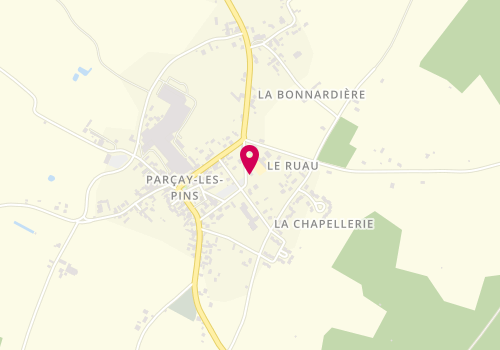 Plan de Accueil périscolaire municipal de Parçay, Noyant-Village, 12 Rue de Contade, 49390 Noyant-Villages