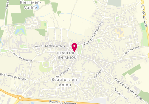 Plan de Accueil de loisirs municipal Cap découverte, Beaufort en Anjou, 16 Rue de l'Hôtel de Ville, 49250 Beaufort-en-Anjou