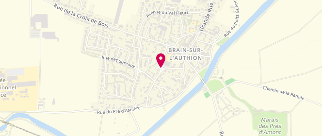 Plan de Accueil périscolaire municipal de Brain sur l'Authion, Loire-Authion, 1 Rue Maurice Chartier, 49800 Loire-Authion