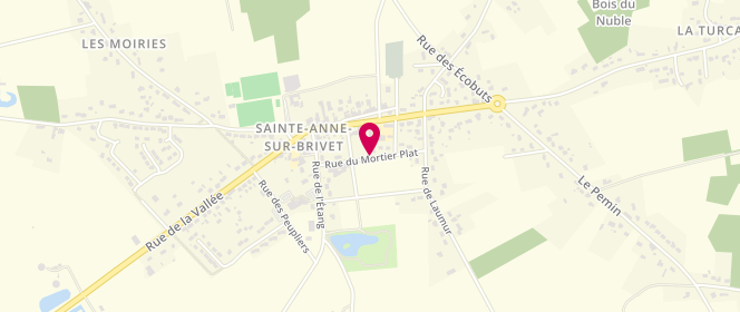 Plan de Les Minots Brivetains, Rue du Mortier Plat, 44160 Sainte-Anne-sur-Brivet