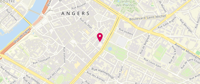 Plan de Accueil de loisirs municipal Maria Montessori 2-5 ans Angers, Boulevard de Monplaisir, 49000 Angers