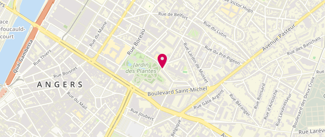 Plan de Accueil de loisirs municipal Marie Talet 2-5 ans Angers, 25 Rue Bardoul, 49000 Angers