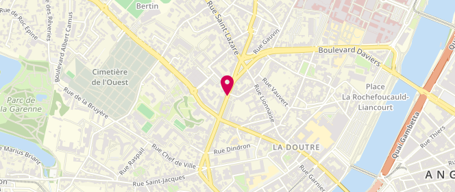 Plan de Accueil de loisirs associatif l'Archipel Angers, 13 Bis Boulevard Clémenceau, 49000 Angers