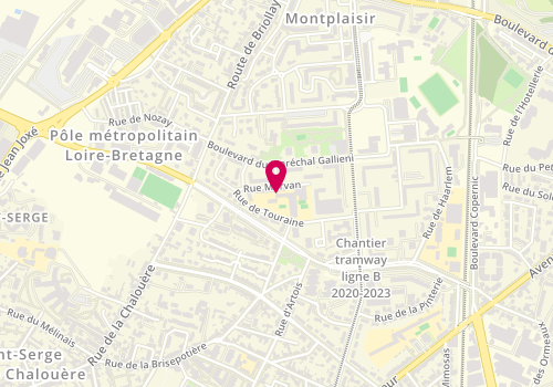 Plan de Accueil de loisirs municipal Voltaire 2-5 ans Angers, 4 Rue Morvan, 49100 Angers