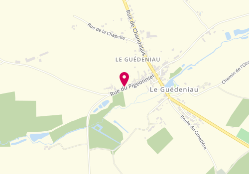 Plan de Accueil périscolaire municipal de le Guédeniau, Baugé en Anjou, 12 Rue du Pigeonnier, 49150 Baugé-en-Anjou