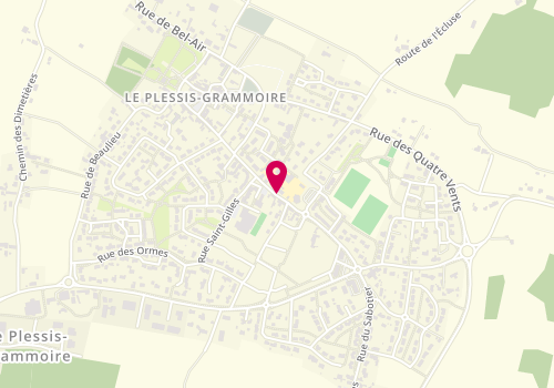Plan de Accueil de loisirs municipal Espace Jeunes, le Plessis Grammoire, 25 Rue de la Mairie, 49124 Le Plessis-Grammoire