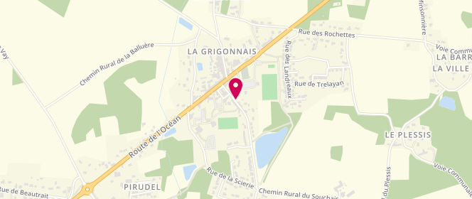 Plan de Accueil périscolaire, 3 Rue Auguste Pasgrimaud, 44170 La Grigonnais