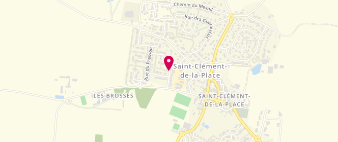 Plan de Accueil de loisirs associatif (3/12 ans) Les Francas St-Clément de la Place, 13 Rue du Clos des Vignes, 49370 Saint-Clément-de-la-Place