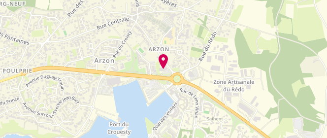 Plan de Centre de loisirs d'Arzon, 2 Rue de la Poste, 56640 Arzon