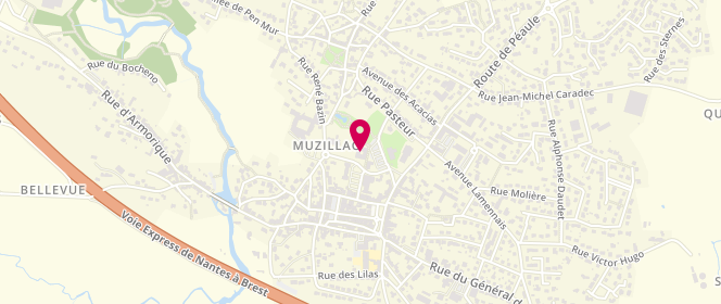 Plan de Communauté de Communes du Pays de Muzillac, Complexe Sportif Zone Industrielle Hinzal, 56190 Muzillac