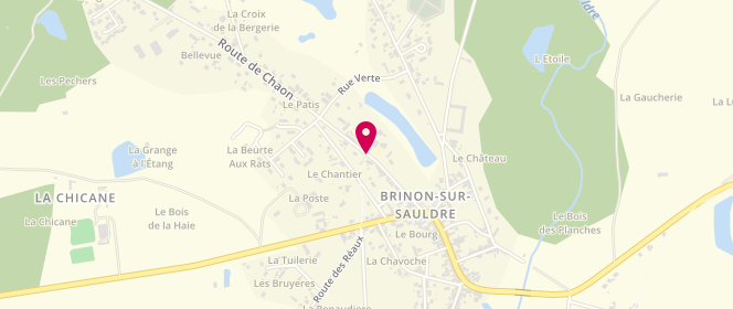 Plan de Mille Club, 6 Route de Chaon, 18410 Brinon-sur-Sauldre