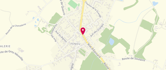 Plan de Accueil de loisirs municipal Feneu, Soulaire et Bourg, Route de Champigné, 49460 Feneu