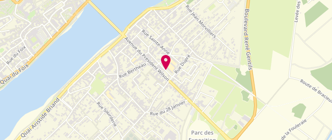 Plan de Alp Marcel Bühler, 10 Rue Ronceraie, 41000 Blois
