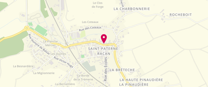 Plan de Accueil Ados-Dispositif jeunesse saint Paterne Racan, 2 Rue de Racan, 37370 Saint-Paterne-Racan