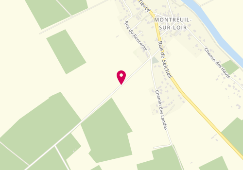 Plan de Accueil de loisirs Intercommunal de Montreuil sur Loir Les Trinottières, Route de Soucelles, 49140 Montreuil-sur-Loir