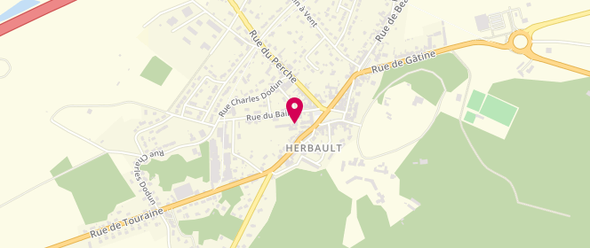 Plan de Accueil de loisirs - Herbault, 8 Rue du Bailli, 41190 Herbault