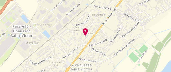 Plan de Accueil ados - la Chaussée saint Victor, 19 Bis Rue des Capucines, 41260 La Chaussée-Saint-Victor