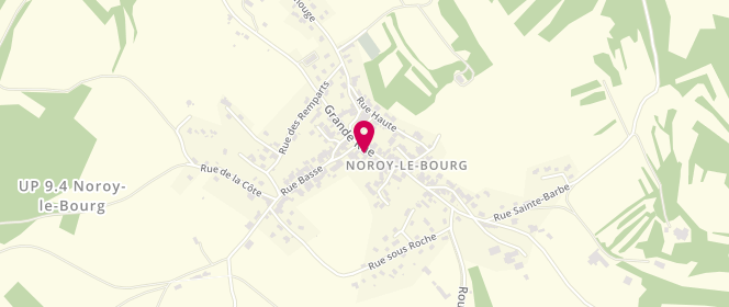 Plan de Centre périscolaire et extrascolaire de Noroy-Le-Bourg, Route de Cerre, 70000 Noroy-le-Bourg