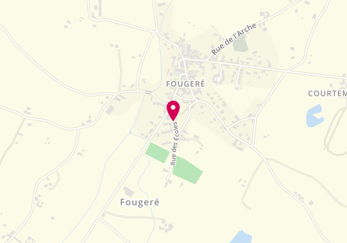 Plan de Accueil périscolaire municipal de Fougéré, Baugé en Anjou, Rue des Ecoles, 49150 Baugé-en-Anjou