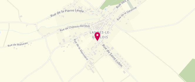 Plan de Accueil de loisirs - Lande le Gaulois, 2 Rue des Écoles, 41190 Landes-le-Gaulois