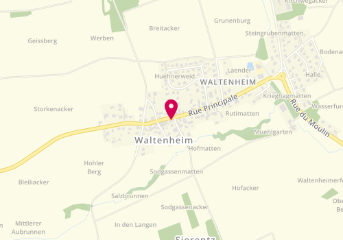 Plan de ALP Waltenheim, 37 Rue Principale - Ecole, 68510 Waltenheim