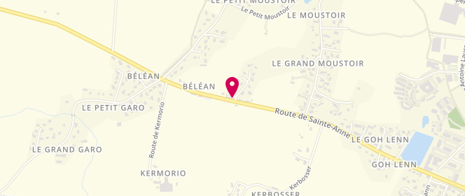 Plan de Accueil périscolaire, 12 Route Sainte Anne, 56890 Plescop