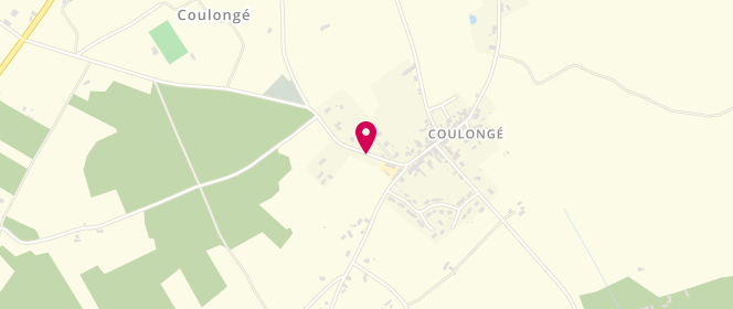 Plan de Accueil périscolaire - Coulonge, Route de Saint Hubert, 72800 Coulongé