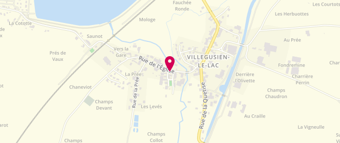 Plan de Accueil de loisirs De Villegusien, Halle de la Santé et de la Forme Bois de Percey, 52190 Villegusien-le-Lac