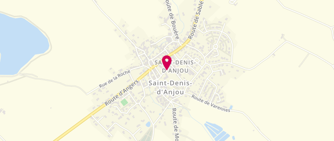 Plan de Accueil de loisirs De Saint Denis D'anjou, Place de l'Europe, 53290 Saint-Denis-d'Anjou