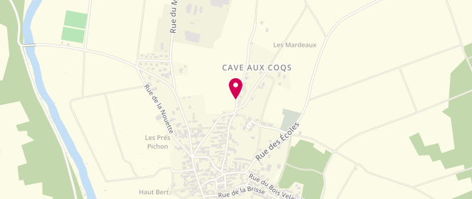 Plan de Accueil de loisirs - Les Moussaillons - Thoré la Rochette, Rue de la Cave Aux Caux, 41100 Thoré-la-Rochette
