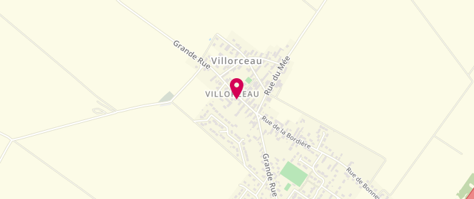 Plan de Accueil de loisirs Villorceau, 33 Grande Rue, 45190 Villorceau