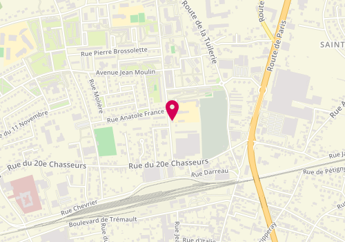 Plan de Accueil de loisirs - Vendôme - Jules Ferry, 11 Avenue Georges Clémenceau, 41100 Vendôme