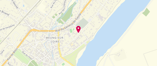 Plan de Ecole de Jehan de Meung sur loire, 15 Rue Saint Jean, 45130 Meung-sur-Loire