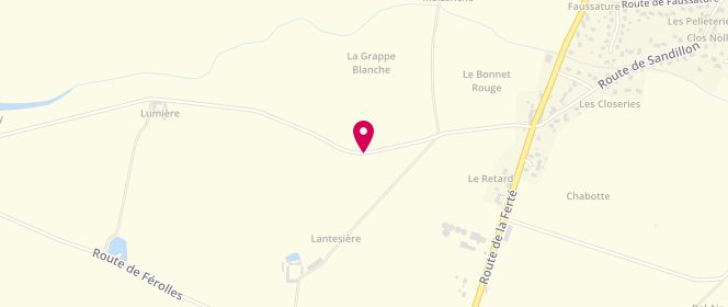 Plan de Accueil de loisirs Siris Férolles/Ouvrouer Les C, Route de Sandillon, 45150 Férolles