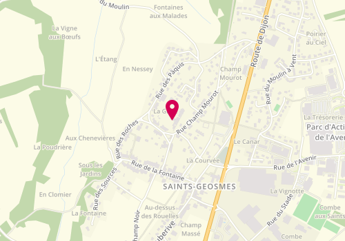 Plan de Accueil de loisirs - Saints-Geosmes, 1 Rue du Champs Mourot, 52200 Saints-Geosmes