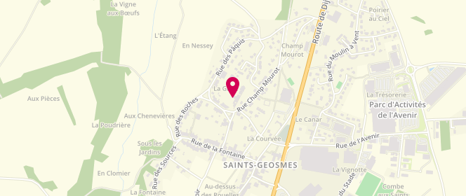Plan de Accueil de loisirs Saints-Geosmes - Association la Montagne, 1 Rue Champ Mourot, 52200 Saints-Geosmes