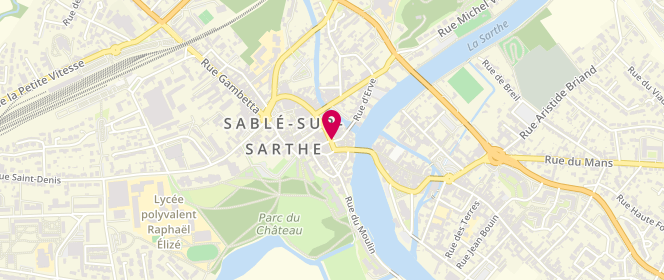 Plan de Accueil de loisirs - CDC de Sable Sur Sarthe, Place Raphaël Elizé, 72300 Sablé-sur-Sarthe