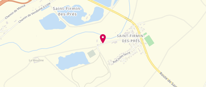 Plan de Accueil de loisirs - saint Firmin des Près, 9 Route de la Mouline, 41100 Saint-Firmin-des-Prés