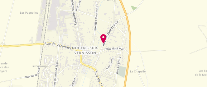 Plan de Accueil de loisirs des mercredis - Nogent sur Vernisson- CC Canaux et forê, 2 Bis Route de Montbouy, 45290 Nogent-sur-Vernisson