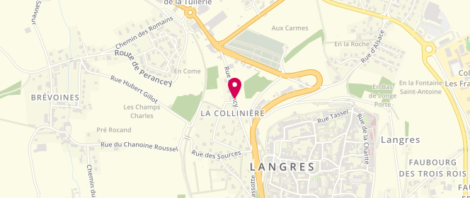 Plan de Accueil périscolaire Langres-Marne, 680 Route de Nancy, 52200 Langres