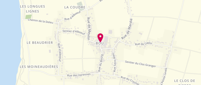 Plan de Accueil périscolaire de Bou - BOU, 3 Place du Bourg, 45430 Bou